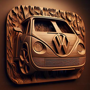 3D модель Volkswagen Golf VIII (STL)